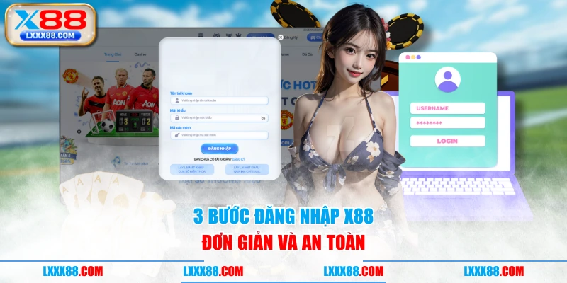 3 bước đăng nhập X88 đơn giản và an toàn